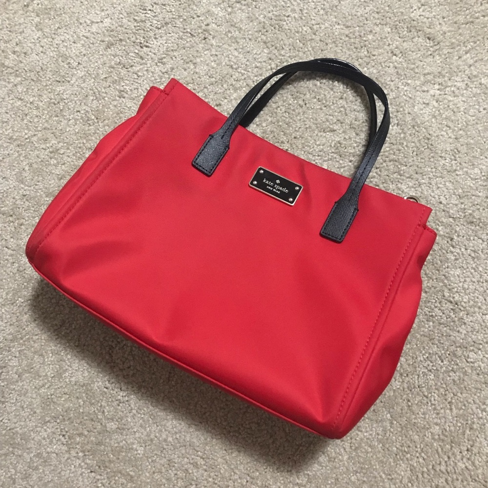 Kate Spade Nylon Purse Red